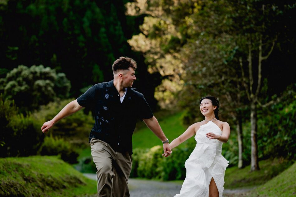 Pre wedding photo session in São Migue, Azores